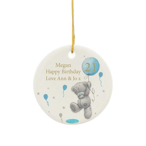 Personalised Me to You Bear Birthday Ceramic Decoration £9.99